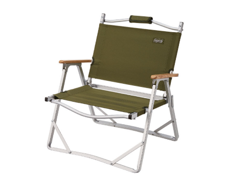 올리브색 캠핑 의자